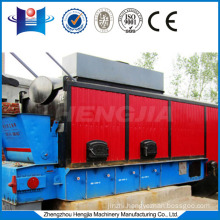 Highly mechanized coal fired hot air furnace with long service life